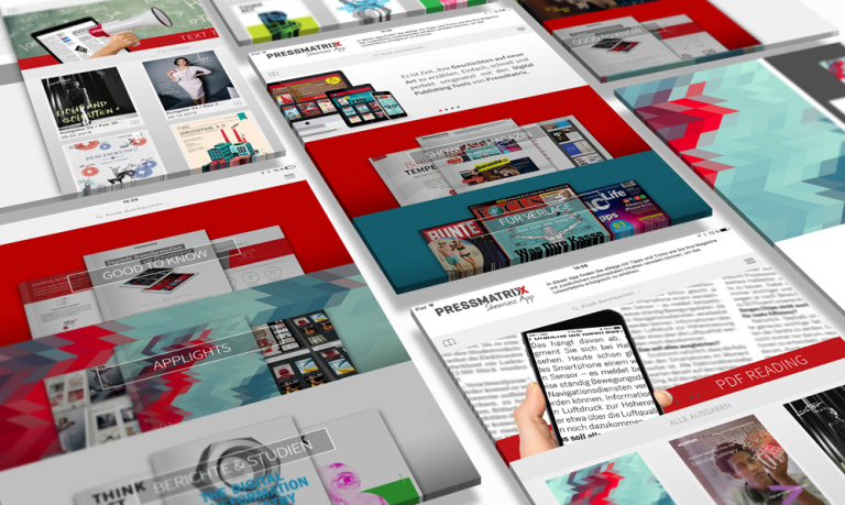 Pressmatrix Showcase-App