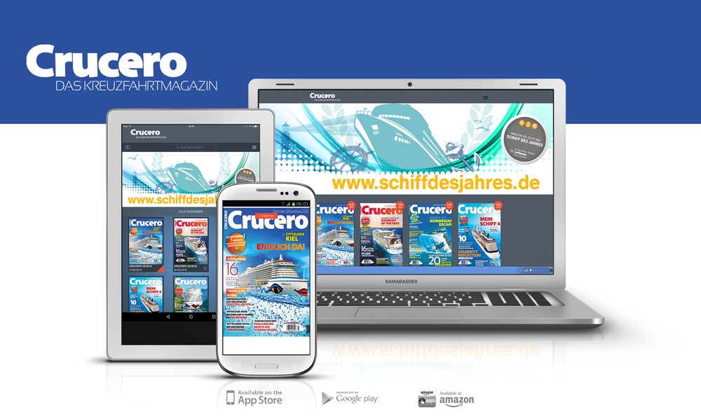 Apps von PressMatrix – Crucero – Das Kreuzfahrtmagazin