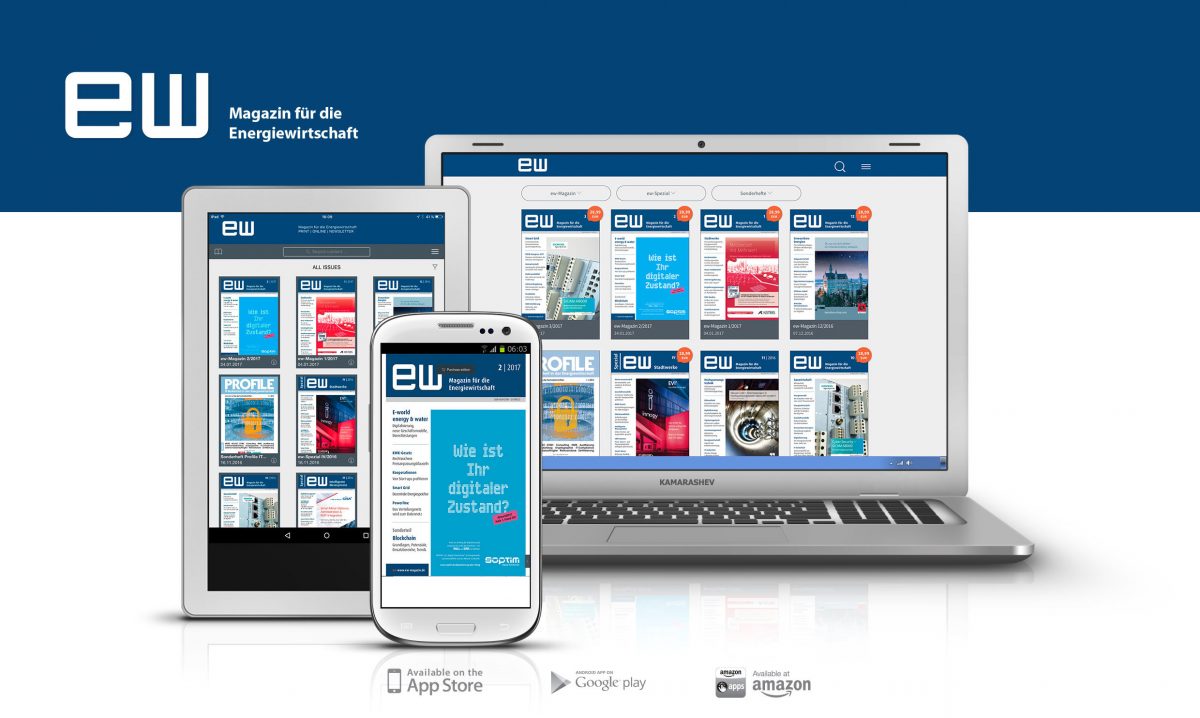 Apps von PressMatrix – EW – Magazin für Energiewirtschaft