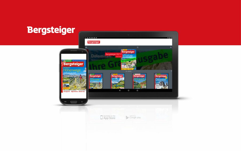 bergsteiger - das tourenmagazin in der pressmatrix-app