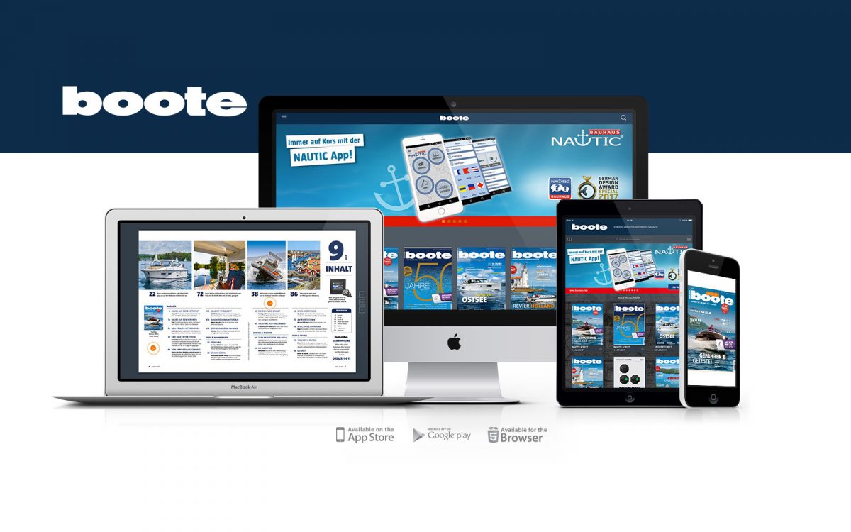 Apps von PressMatrix: BOOTE – Das Motorboot-Magazin